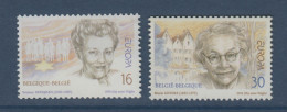 Belgique België, **, Yv 2637, 2638, Mi 2688, 2689, SG 3301, 3302, Europa 1996, - 1996