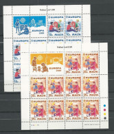 1989 MNH Malta Europa Sheets, Postfris - Malta