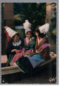 FOLKLORE - EN NORMANDIE - Jeunes Filles Du Tournoi De La Duchesse De Normandie Coiffe Costume  - Costumi