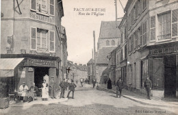 PACY Sur EURE  -  Rue De L' Eglise - Pacy-sur-Eure