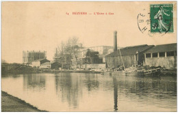 34 BEZIERS. L'Usine à Gaz 1908 - Beziers