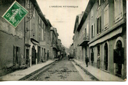 CPA.07.ARDECHE.CRUAS.LA GRANDE RUE. - Bourg-Saint-Andéol