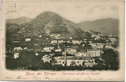 1902-Cava Dei Tirreni-Panorama Dal Monte Castello, Viaggiata - Cava De' Tirreni