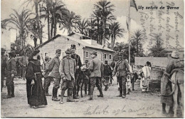 1913-Tripoli Un Saluto Da Derna - Libyen