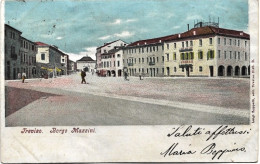 1920-Treviso Borgo Mazzini, Viaggiata - Treviso