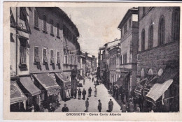 1930-Grosseto Corso Carlo Alberto,viaggiata - Grosseto