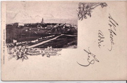 1899-Sulmona (Aquila) Panorama, Viaggiata - L'Aquila