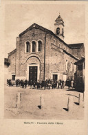 1920-ca.-Siziano Pavia, Facciata Della Chiesa, Animata - Pavia