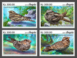 ANGOLA 2019 MNH Nightjars Nachtschwalben Engoulevent 4v - OFFICIAL ISSUE - DH2006 - Swallows