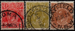 AUSTRALIE 1931-6 O - Used Stamps