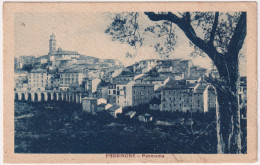 1924-Frosinone Panorama Viaggiata Insignificante Piccola Lacerazione Lateraale - Frosinone