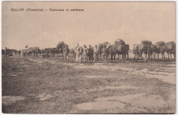 1914-Cirenaica Suluk Carovana In Partenza, Viaggiata - Cirenaica