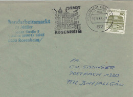 EMA Stadt Rosenheim 1984 - Schloss Wilhelmsthal - Maschinenstempel (EMA)