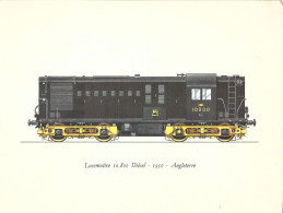 Publicité Pharma + TENSIMIC + Histoire De La LOCOMOTIVE : 10.800 Diésel - 1950 - Angleterre + Laboratoires ROUSSEL 1963 - Reclame