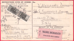 1972-U.S.A. Dispatch Note Con Pacchi Postali L.400 - Otros & Sin Clasificación