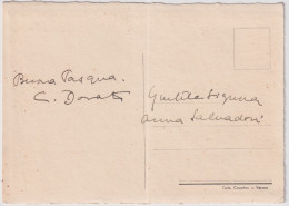 1942-autografo Del Pittore Carlo Donati Su Cartolina Viaggiata - Schilders & Beeldhouwers