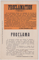 1930circa-cartolina Originale Riproducente I Proclami Tedeschi Nel Belgio - Guerres - Autres