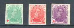 België OCB129-131 X Cote €100 Perfect - 1911-1930