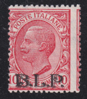 1923-Italia (MNH=**) BLP 10c. Con Soprastampa Litografica Del II° Tipo, L'esempl - Mint/hinged