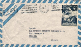 1954-Argentina Busta Diretta In Italia Viaggiata - Andere & Zonder Classificatie