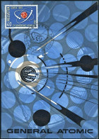 1958-Svizzera S.1v."Conferenza Atomica Ginevra"su Cartolina Fdc Illustrata - FDC