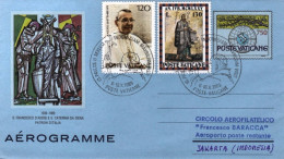 1989-Vaticano Jakarta (Indonesia) Dispaccio Aereo Straordinario Del 6 Ottobre, C - Poste Aérienne