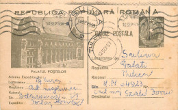 Postal Stationery Postcard Romania Palatul Postelor - Rumania