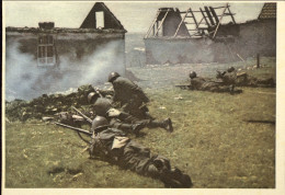 1941-Fanti All'azione Cartolina Postale Per Le Forze Armate Edizione Boeri Catal - Entiers Postaux
