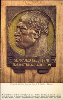 1940circa-Se Avanzo Seguitemi, Se Indietreggio Uccidetemi,cartolina Targa Ricord - Historical Famous People