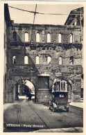 1930ca.-cartolina Foto "Verona-Porta Borsari (auto In Primo Piano)"non Viaggiata - Verona