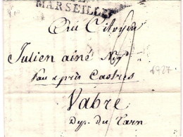 1805-France Francia Prefilatelica Con Testo Lineare 22 MARSEILLE - Non Classés