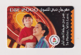 UNITED ARAB EMIRATES - Dubai Shopping Festival 2000  Chip Phonecard - Emirats Arabes Unis