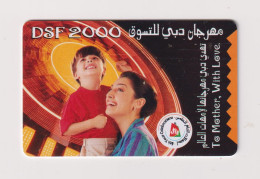 UNITED ARAB EMIRATES - Dubai Shopping Festival 2000  Chip Phonecard - Ver. Arab. Emirate