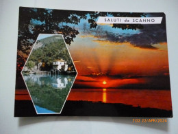 Cartolina Viaggiata "Saluti Da SCANNO" Vedutine 1966 - L'Aquila