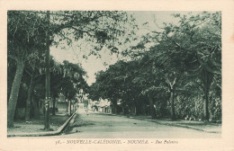 NOUVELLE CALEDONIE - Nouméa - Vue Sur La Rue Palestro - Carte Postale Ancienne - Neukaledonien