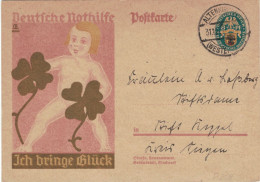 Ganzsache P208 Altenkirchen Ultimo - Ich Bringe Glück - Dt. Nothilfe - Postcards