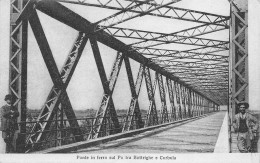 Ponte In Ferro Sul Po Tra Bottrighe E Corbola - Rovigo