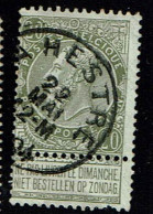 59 Obl  La Hestre  + 4  Dent! - 1893-1900 Fijne Baard