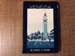  CARNET VENEZIA 20 Vedute A Colori  - Venezia