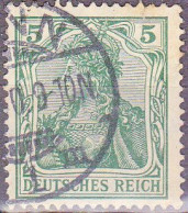 1905 - 1911- ALEMANIA - IMPERIO - GERMANIA DEUSTCHES REICH - YVERT 83 - Oblitérés