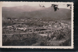 Cpsm 66 Céret Vue Générale Et Les Trois Ponts - Ceret