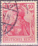 1905 - 1911- ALEMANIA - IMPERIO - GERMANIA DEUSTCHES REICH - YVERT 84 - Gebraucht