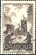 FRANCIA, FRANCE, TURISMO, 4 + 2 Fr., 1945, FRANCOBOLLI USATI Yt:FR 742, Mi:FR 734, Scott:FR B195 (0,60) - Gebraucht