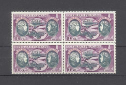 POSTE AERIENNE -  Yvert 47 - Bloc De 4 Timbres (Hélène Boucher Et Maryse Hilsz)  - 10 F. Neuf Sans Trace De Charnière- - 1960-.... Mint/hinged