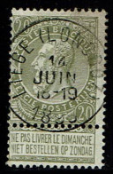 59 Obl  Liège (Longdoz) - 1893-1900 Fijne Baard