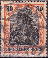 1905 - 1911- ALEMANIA - IMPERIO - GERMANIA DEUSTCHES REICH - YVERT 87 - Gebruikt