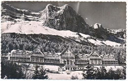 CPSM Dentelée 9 X 14 Isère SAINT HILAIRE DU TOUVET Sanatorium Départemental Du Rhône. Vue Générale En Hiver Alt. 1150 M - Saint-Hilaire-du-Touvet