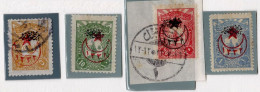 1916 - Impero Ottomano N° 381-382-383-384 - Used Stamps