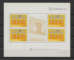 Portugal 1984 Europa/Cept Block 43 Postfrisch - Blocks & Sheetlets