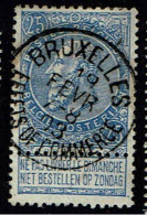 60  Obl  BXL (Effets De Commerce) - 1893-1900 Barbas Cortas